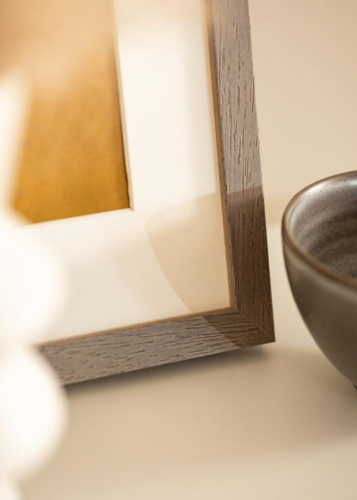 Marco Hermes Vidrio acrílico Gris 30x45 cm