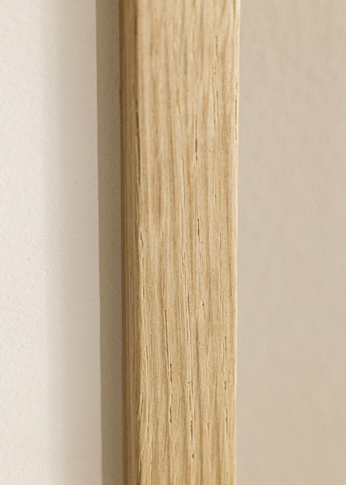 Marco Blocky Vidrio acrílico Roble 90x130 cm