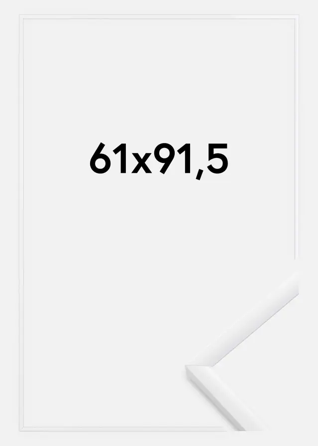 Marco New Lifestyle Vidrio acrílico Blanco 61x91,5 cm