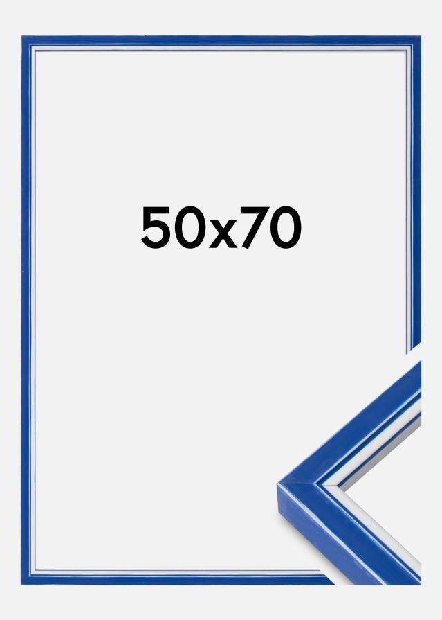 Marco Diana Vidrio acrílico Azul 50x70 cm