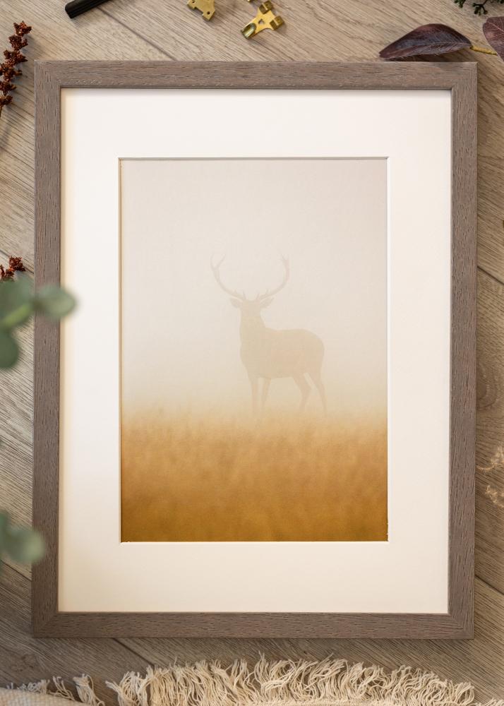 Marco Hermes Vidrio acrílico Gris 30x45 cm