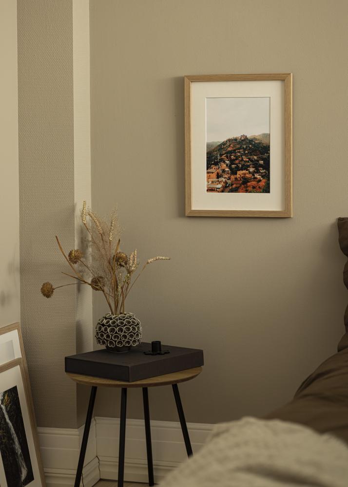 Marco Blocky Vidrio acrílico Roble 90x130 cm