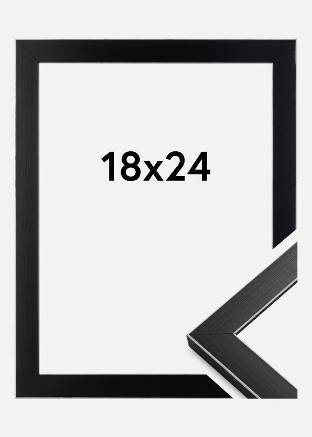 Marco New York Negro 18x24 cm