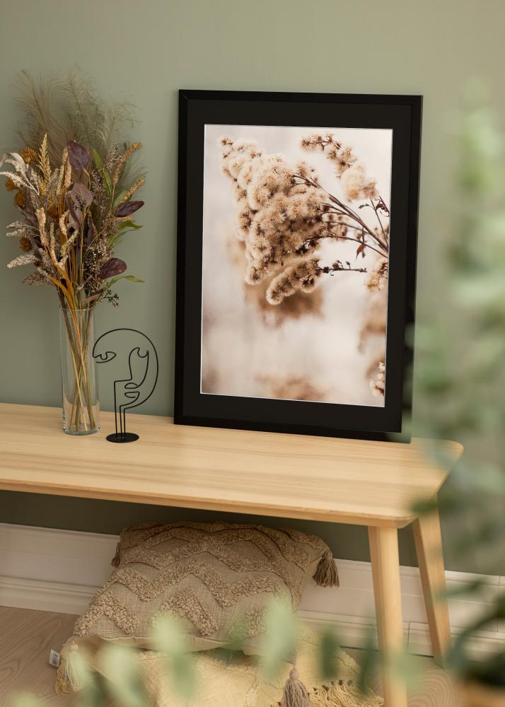 Ram Stilren Svart 20x30 cm - Paspartú Negro 15x21 cm (A5)