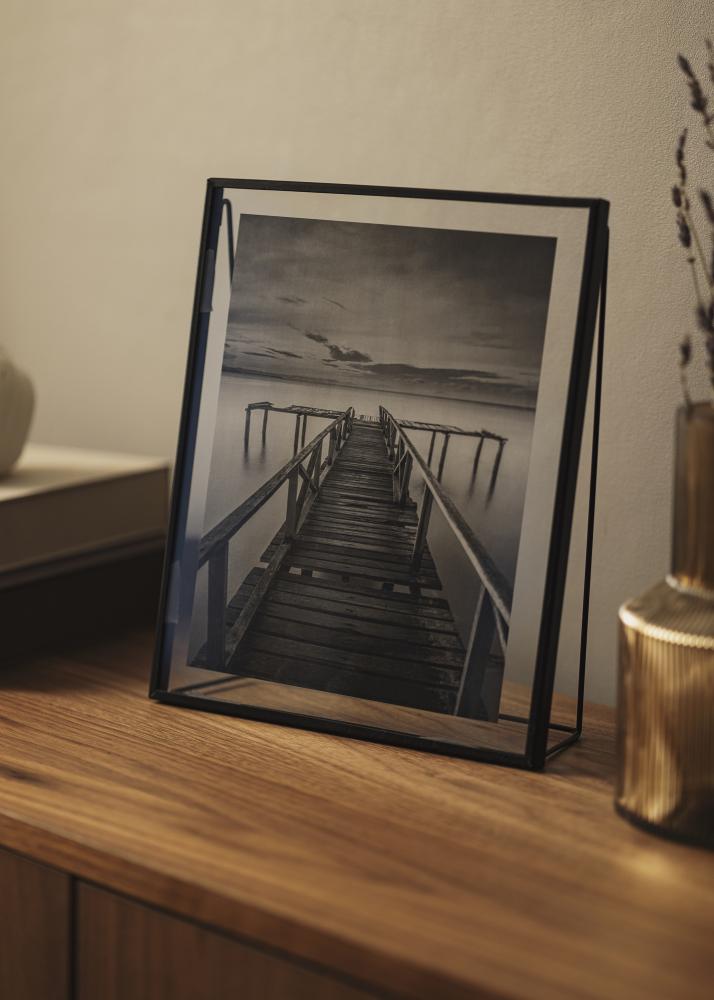 Marco Artistic Negro 10x15 cm