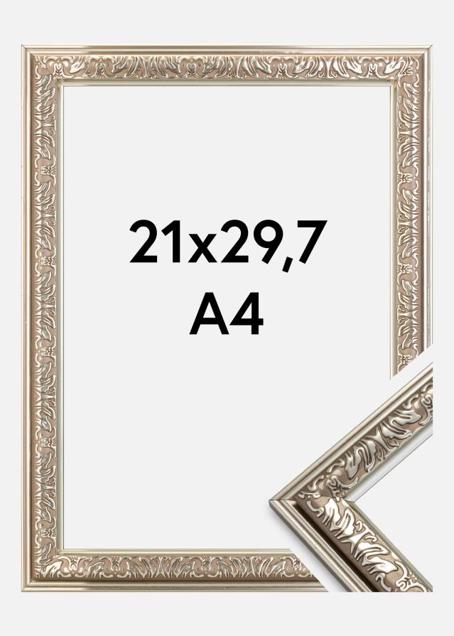 Marco Nostalgia Plateado 21x29,7 cm (A4)