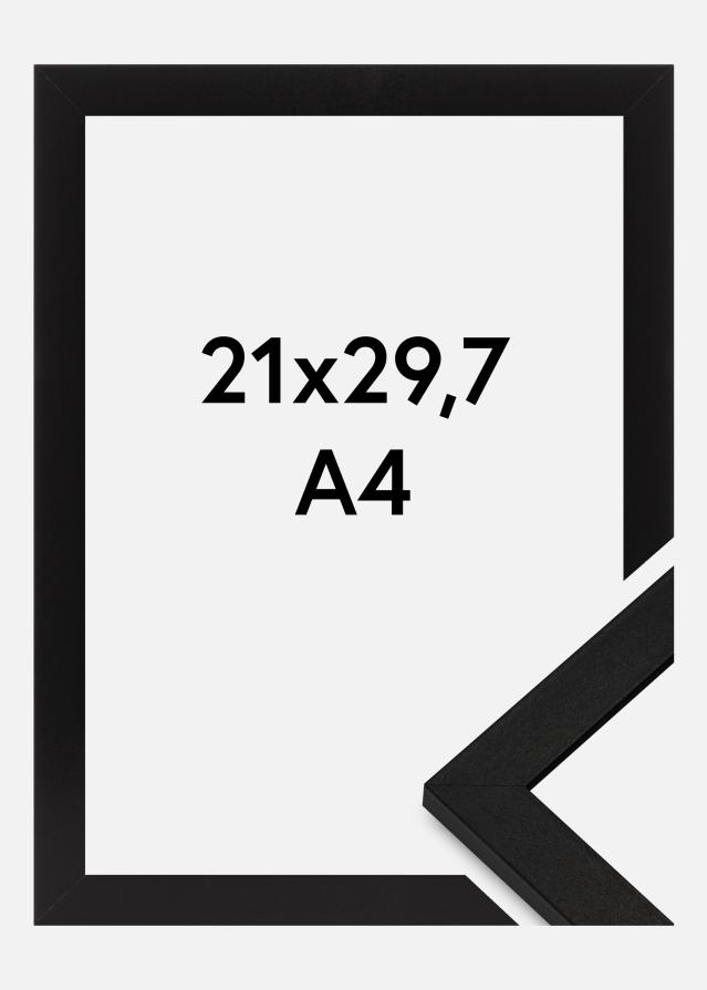 Marco BGA Classic Vidrio acrílico Negro 21x29,7 cm (A4)