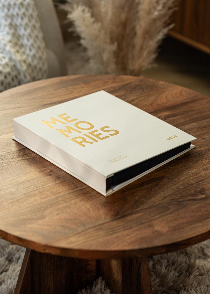 KAILA Álbum de fotos Memories Cream - 600 Fotos en formato 10x15 cm