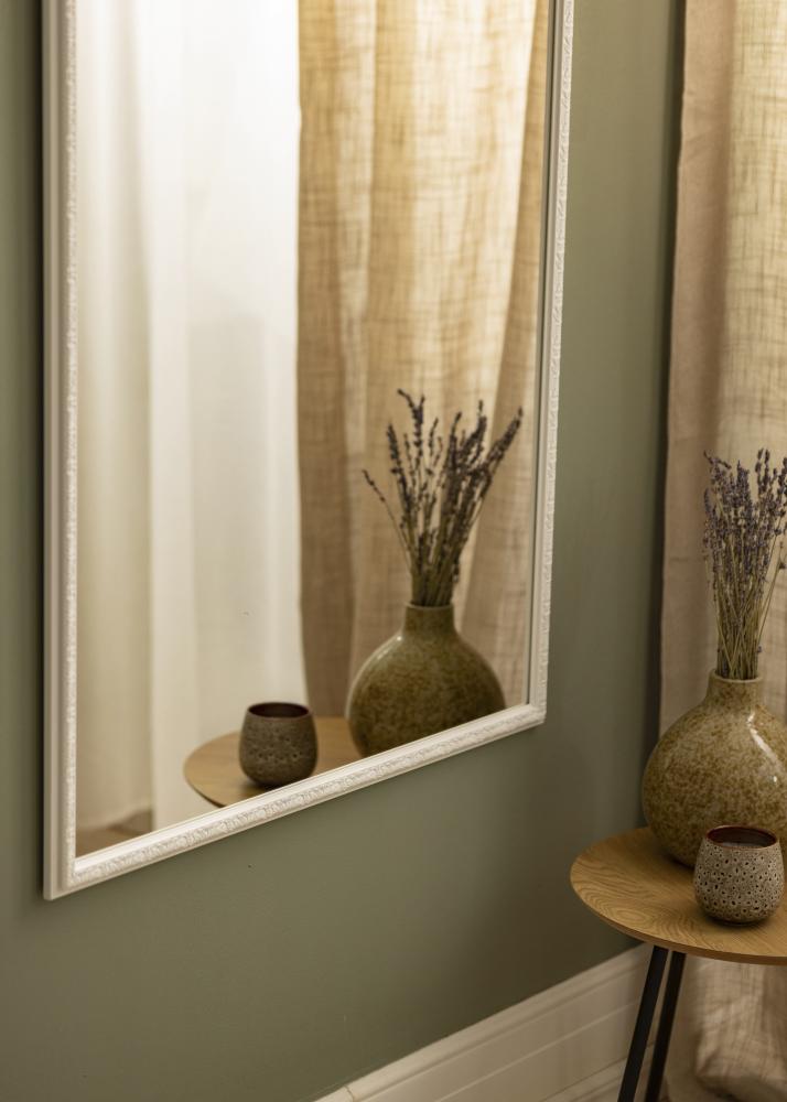 Espejo Nostalgia Blanco 75x105 cm