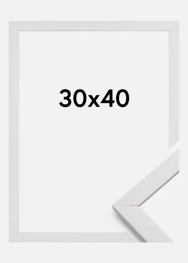 Marco Stilren Vidrio acrílico Blanco 30x40 cm