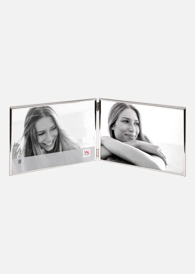 Chloe Marco plegable II Plateado 10x15 cm - 2 Fotos