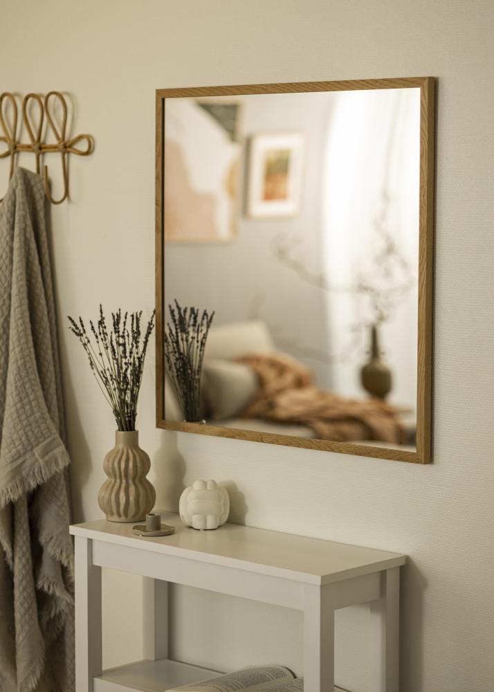 Espejo Solid Oak 73x73 cm