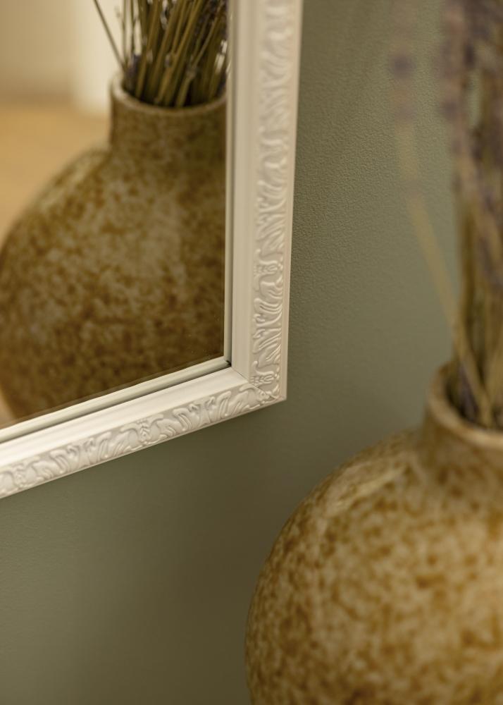 Espejo Nostalgia Blanco 75x105 cm