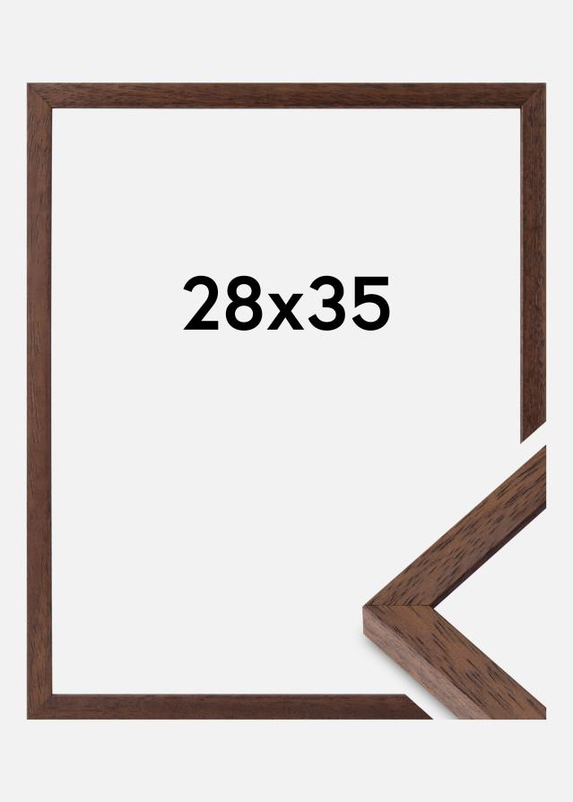 Marco Ares Vidrio Acrílico Teca 28x35 cm