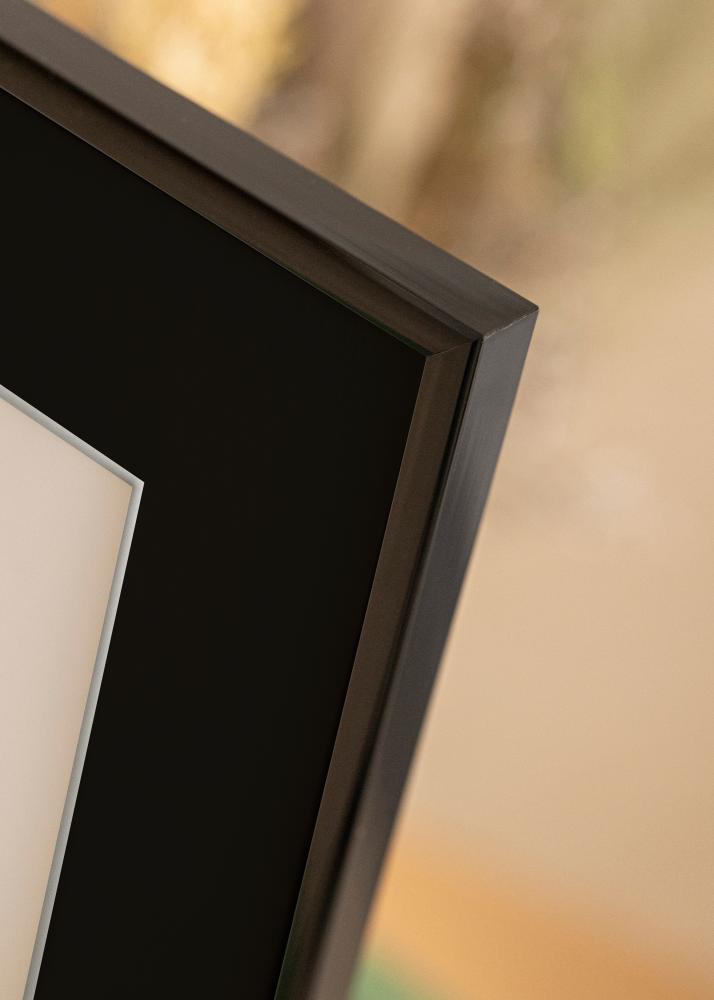 Marco New Lifestyle Negro 30x30 cm - Paspartú Negro 8x8 inches