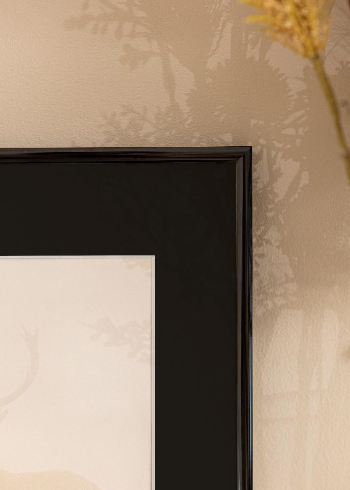 Marco New Lifestyle Negro 30x30 cm - Paspartú Negro 8x8 inches