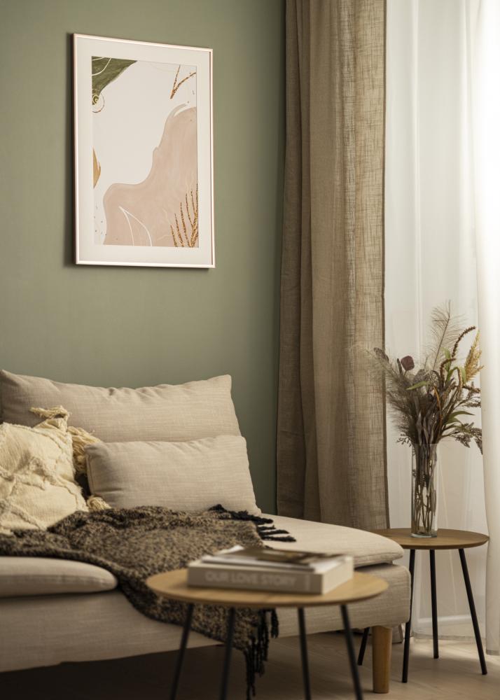 Marco Scandi Vidrio acrílico Oro rosado 70x100 cm