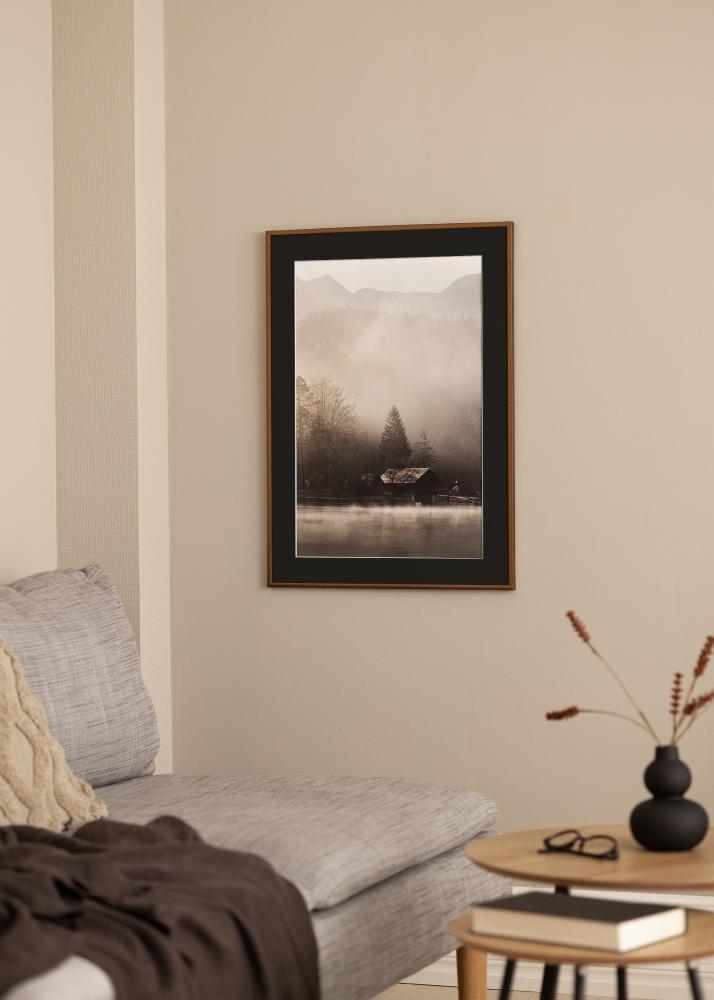 Marco New Lifestyle Bronce 70x100 cm - Paspartú Negro 62x85 cm