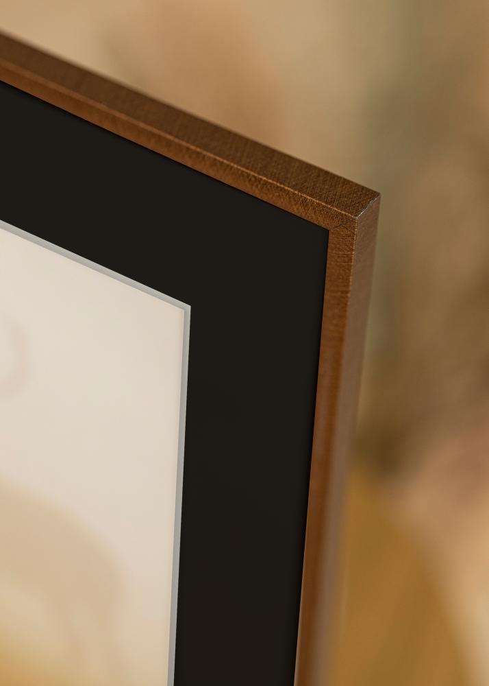 Marco New Lifestyle Bronce 70x100 cm - Paspartú Negro 62x85 cm