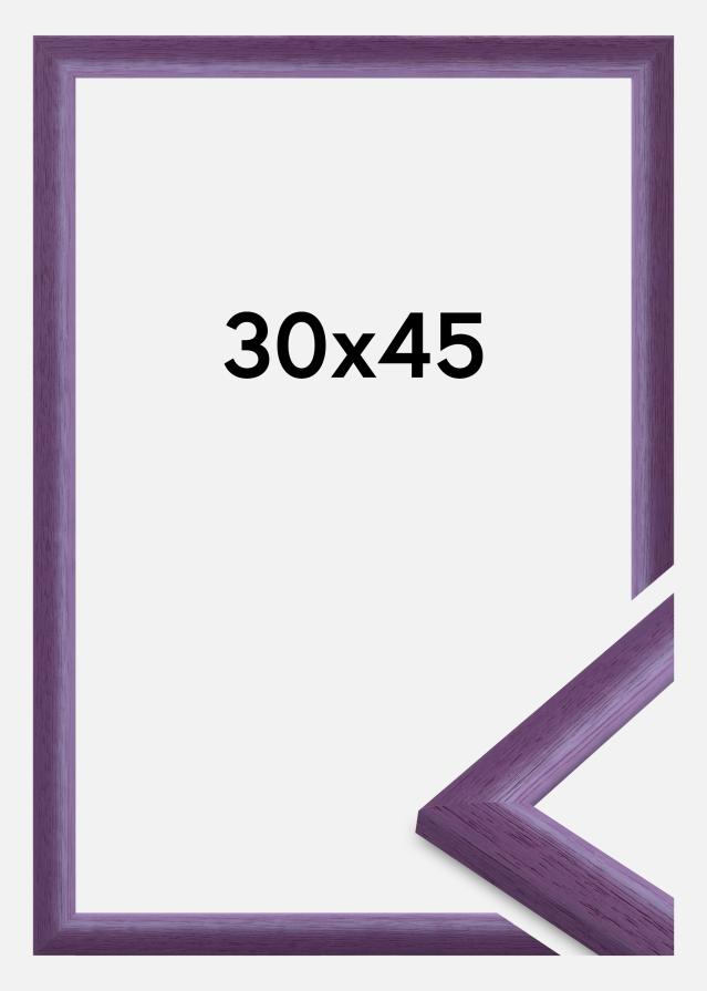 Marco Cornwall Vidrio acrílico Lila 30x45 cm