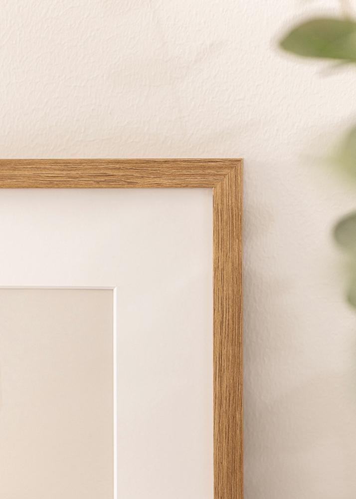 Marco Modern Vidrio acrílico Teca 21x29,7cm (A4)