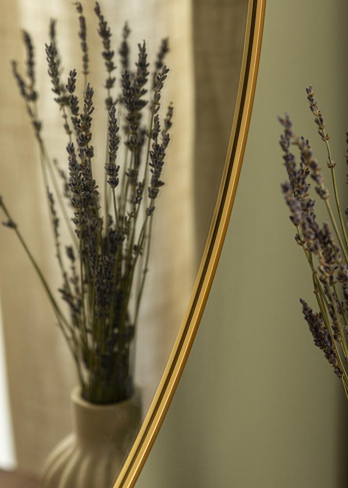 Espejo Modern Dorado 80 cm Ø