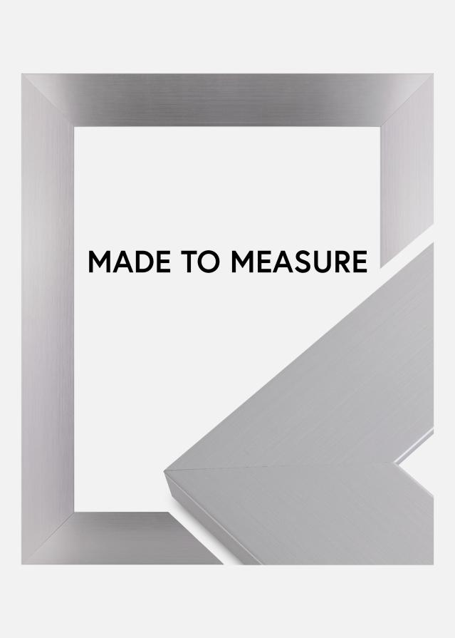 Marco Dover Liso Plateado - Tamaño personalizable