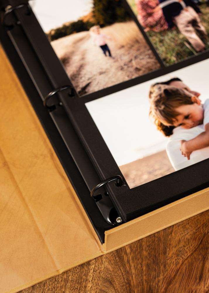 KAILA HI LITTLE ONE Manilla - Coffee Table Photo Álbum (60 Negro Páginas)