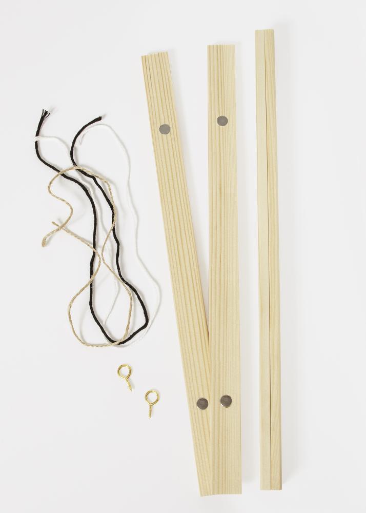 Colgador para pósters Natural - 70 cm