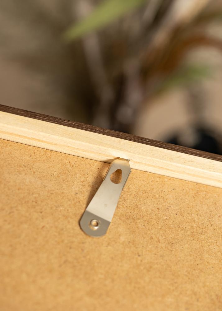 Marco Hermes Vidrio acrílico Nuez 30x40 cm