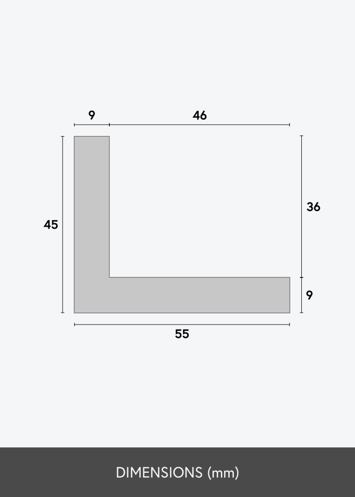 Marco Anubis Marco flotante Roble - Tamaño a escoger