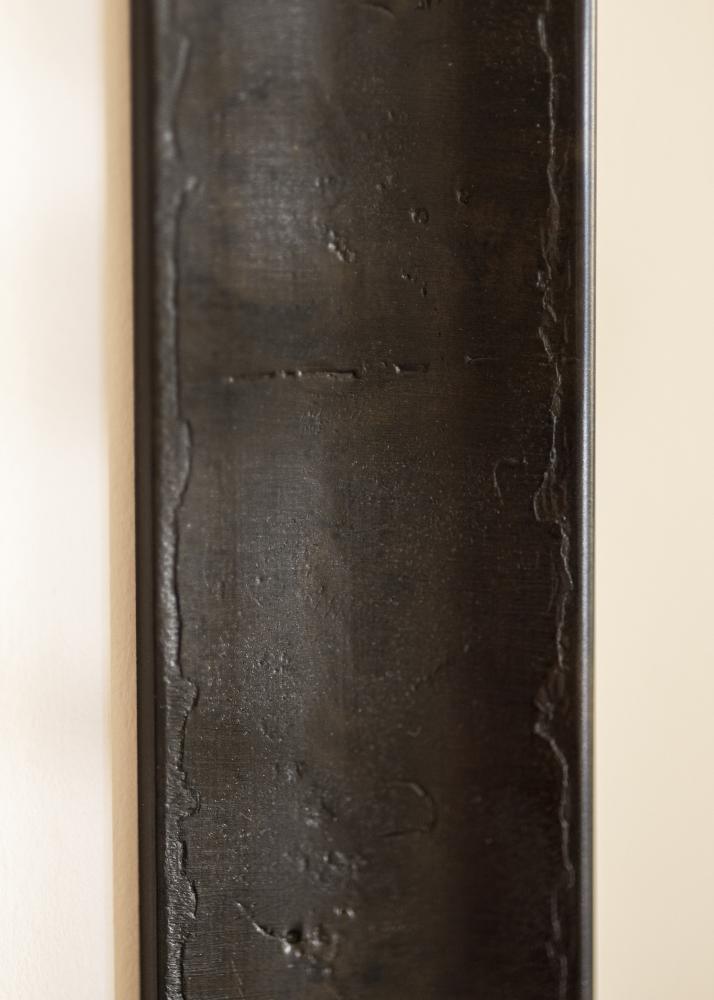 Marco Ribe Negro Chapeado de brezo - Tamaño personalizable