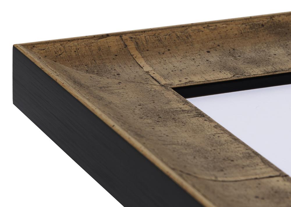 Marco Ribe Beige Chapeado de brezo - Tamaño personalizable