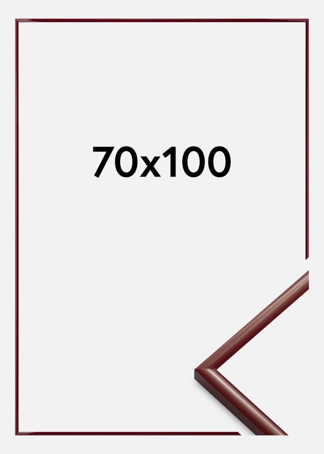 Marco New Lifestyle Vidrio acrílico Rojo oscuro 70x100 cm