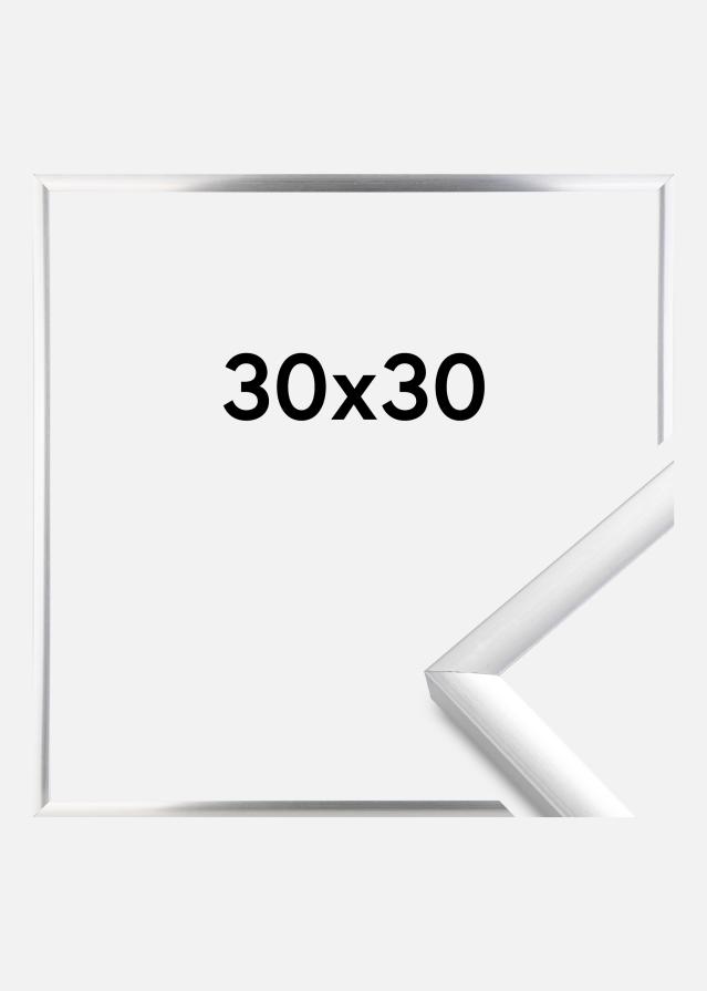 Marco New Lifestyle Plateado 30x30 cm