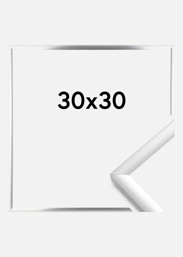 Marco New Lifestyle Plateado 30x30 cm