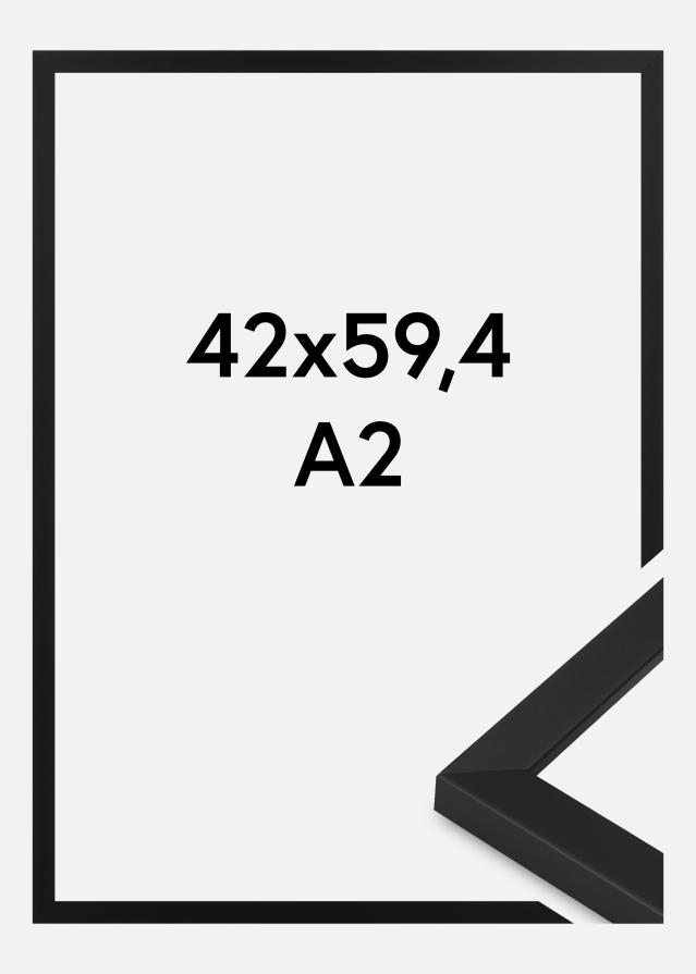 Marco Oban Vidrio acrílico Negro 42x59,4 cm (A2)