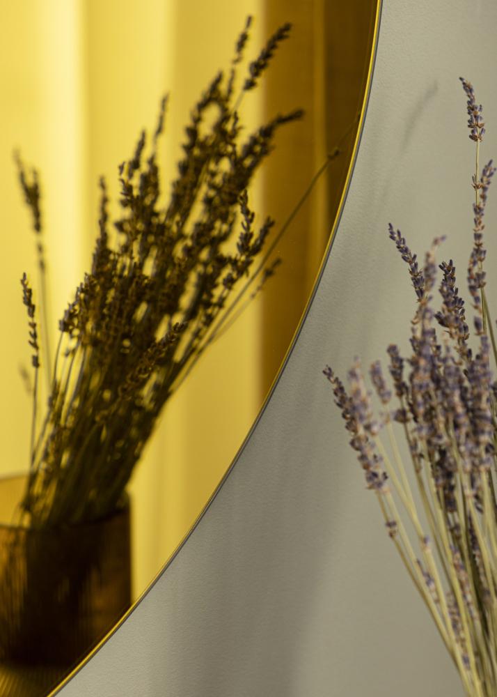 Espejo Rich Yellow 80 cm Ø