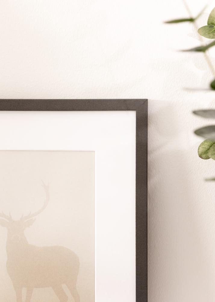 Marco Modern Vidrio acrílico Grafito 29,7x42cm (A3)