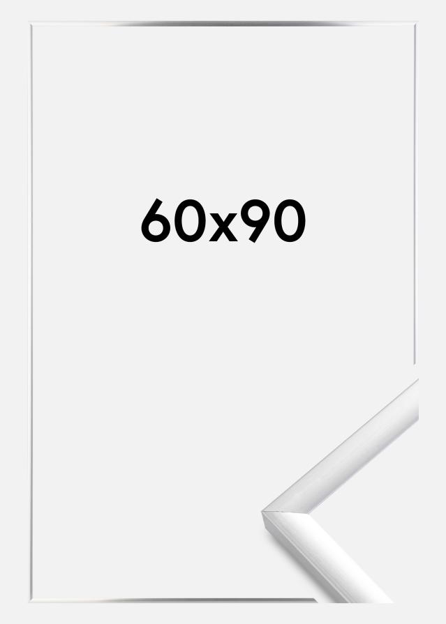 Marco New Lifestyle Vidrio acrílico Plateado 60x90 cm