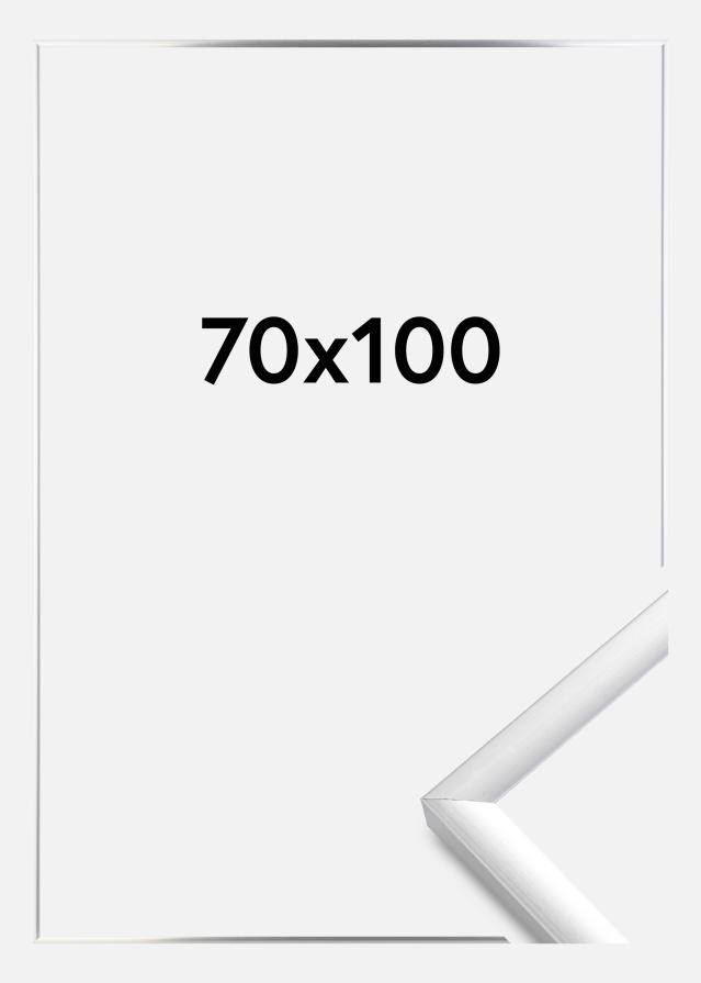 Marco New Lifestyle Vidrio acrílico Plateado 70x100 cm