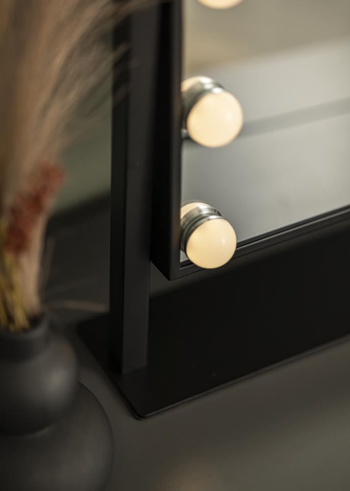 KAILA Espejo tocador VI Negro- 46x60 cm