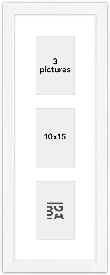 Edsbyn Marco collage II Blanco - 3 Fotos (10x15 cm)