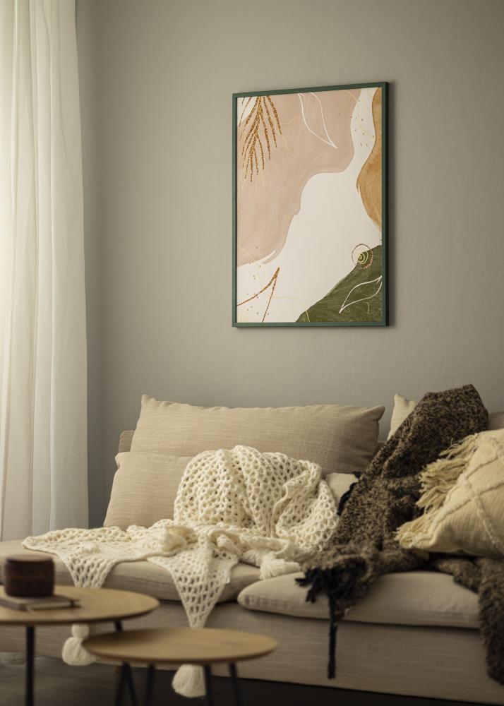 Marco E-Line Vidrio acrílico Verde 70x100 cm