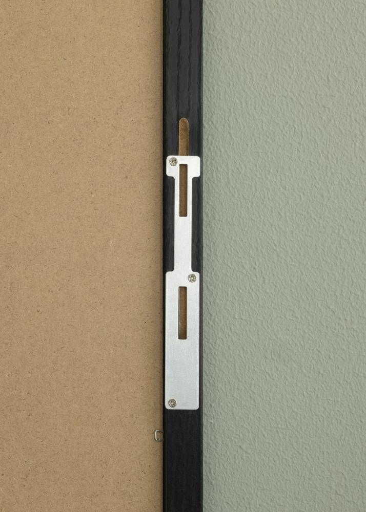 Espejo Overdoor Negro 34x126 cm