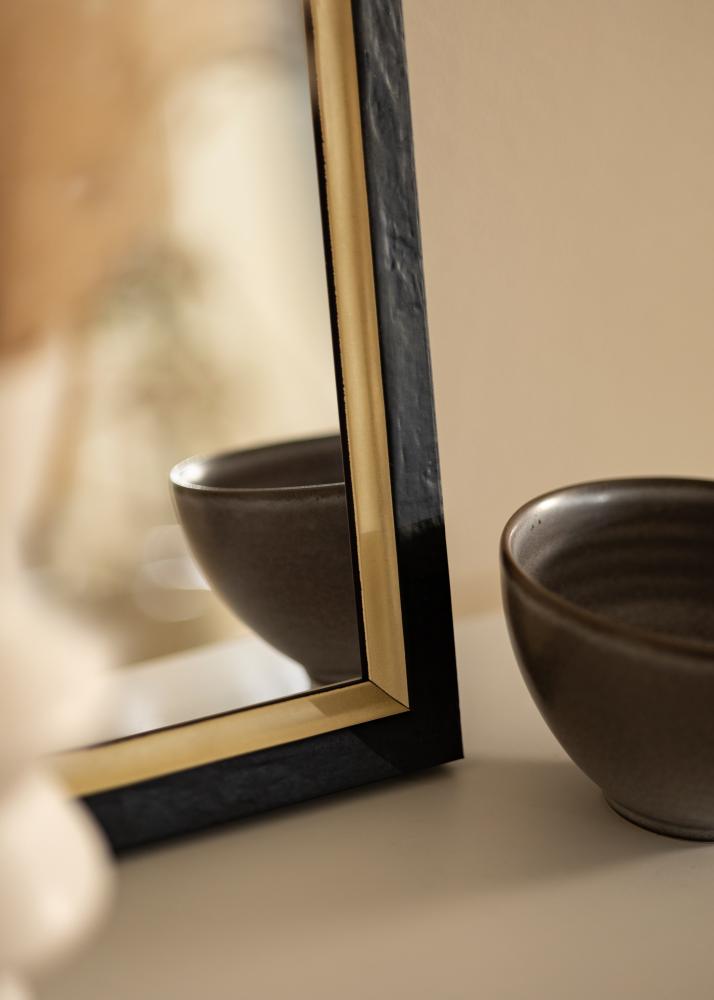 Espejo Leonie Negro - Tamaño personalizable