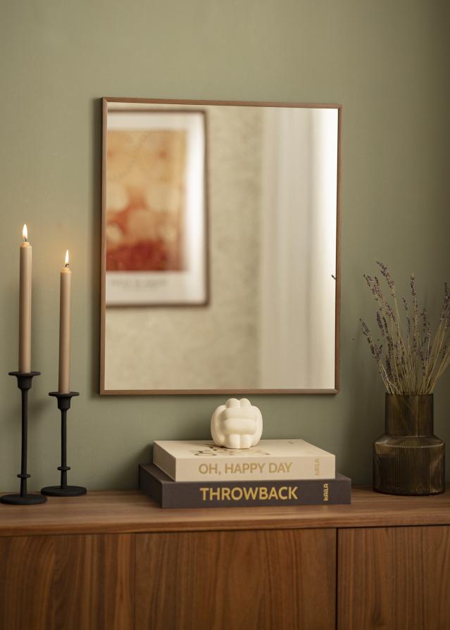 Espejo Chicago Castaño 51x61 cm