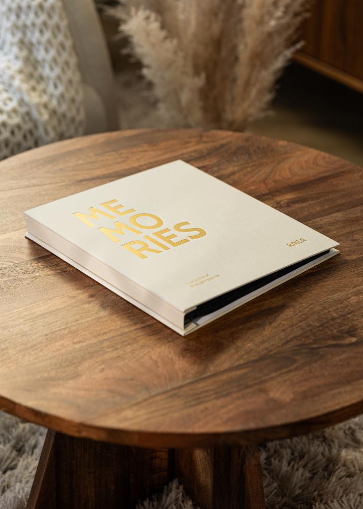 KAILA Álbum de fotos Memories Cream - 300 Fotos en formato 10x15 cm