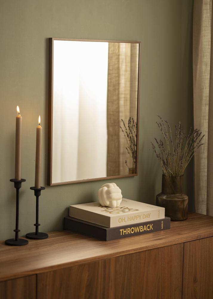 Espejo Chicago Castaño 51x61 cm