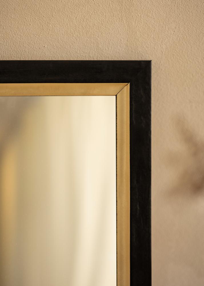 Espejo Leonie Negro - Tamaño personalizable